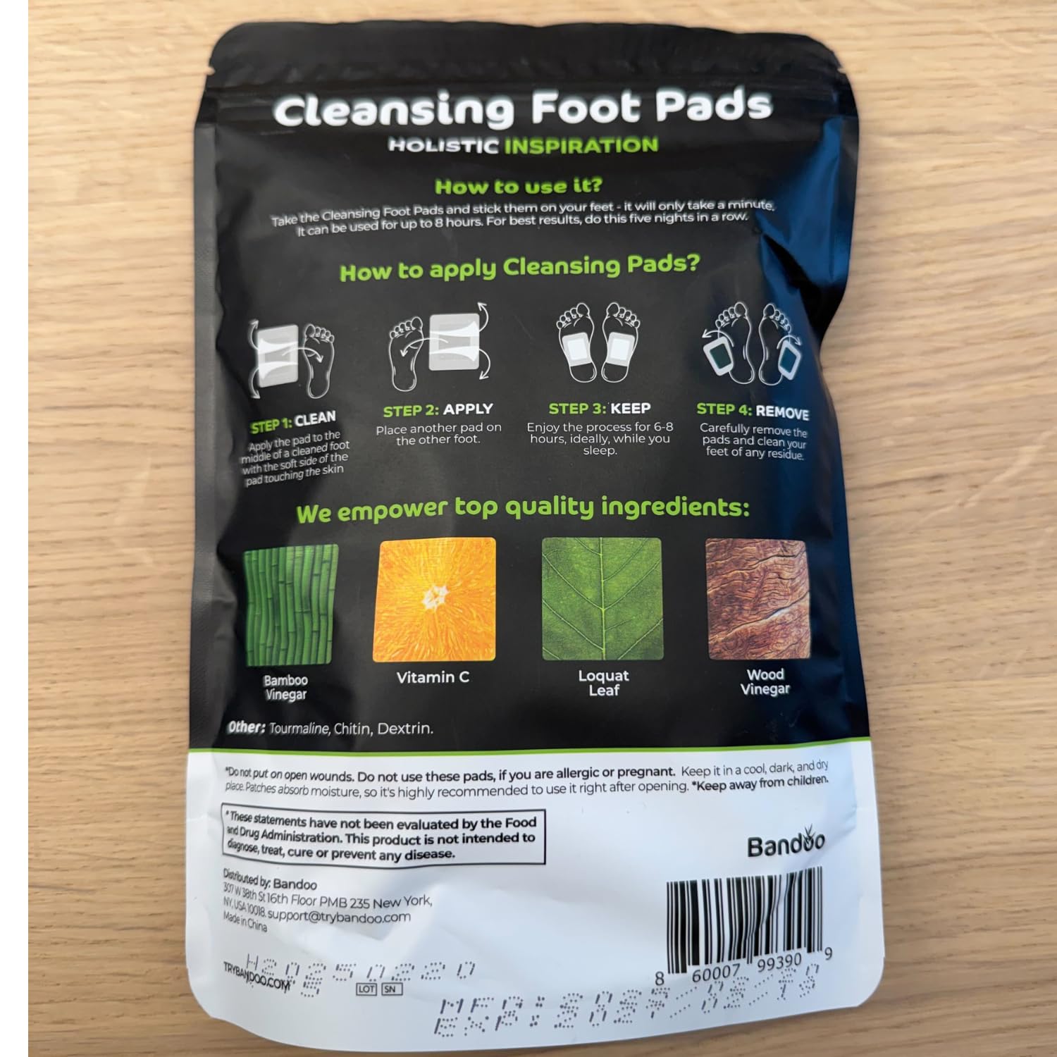 Bandoo Foot Pads designed specifically for women's foot care.