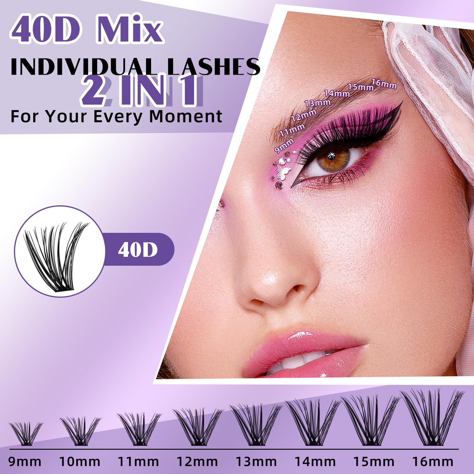 Bandqaugen bond and seal for longer-lasting lash wear.