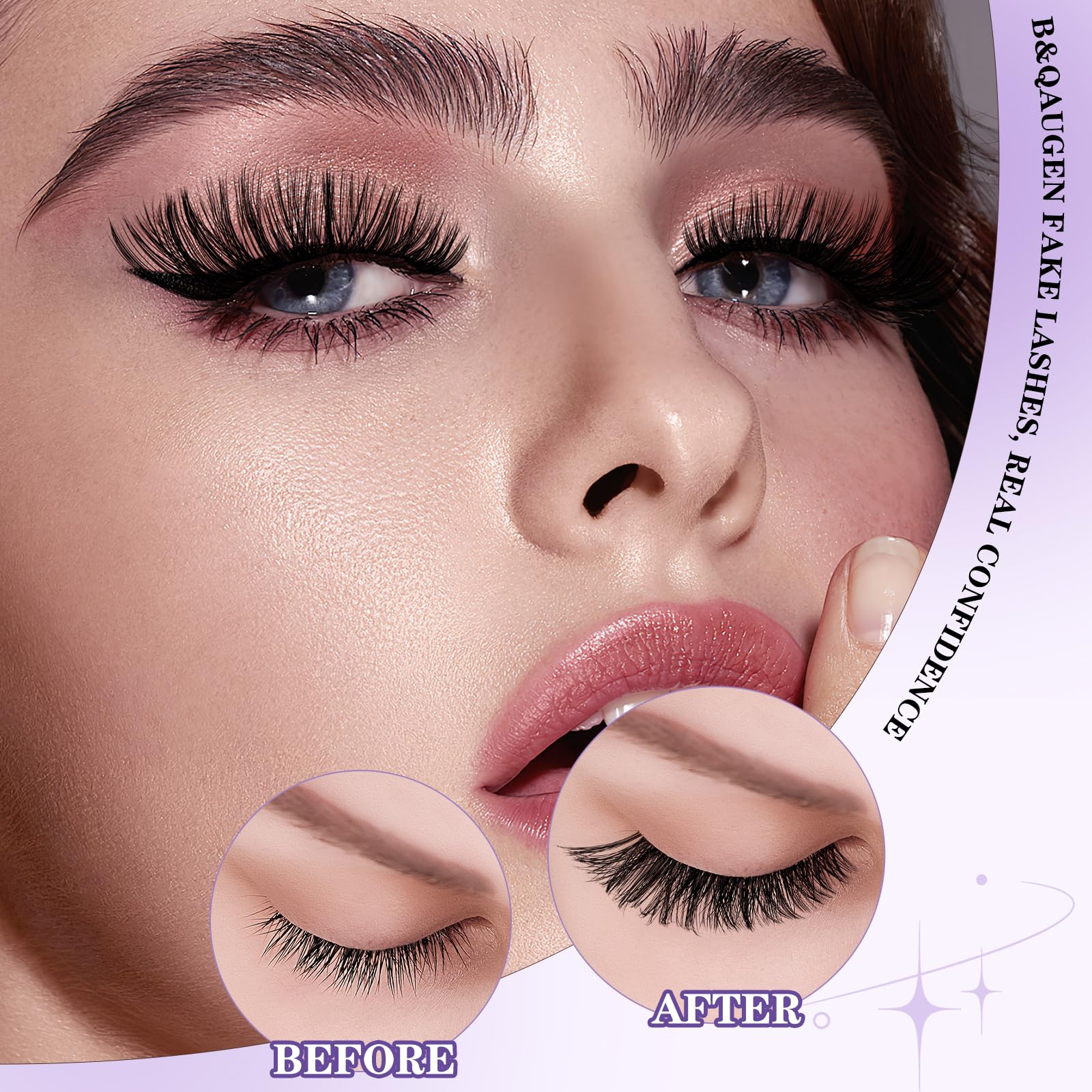 Bandqaugen different lengths—versatile styling for natural or dramatic lash lines.
