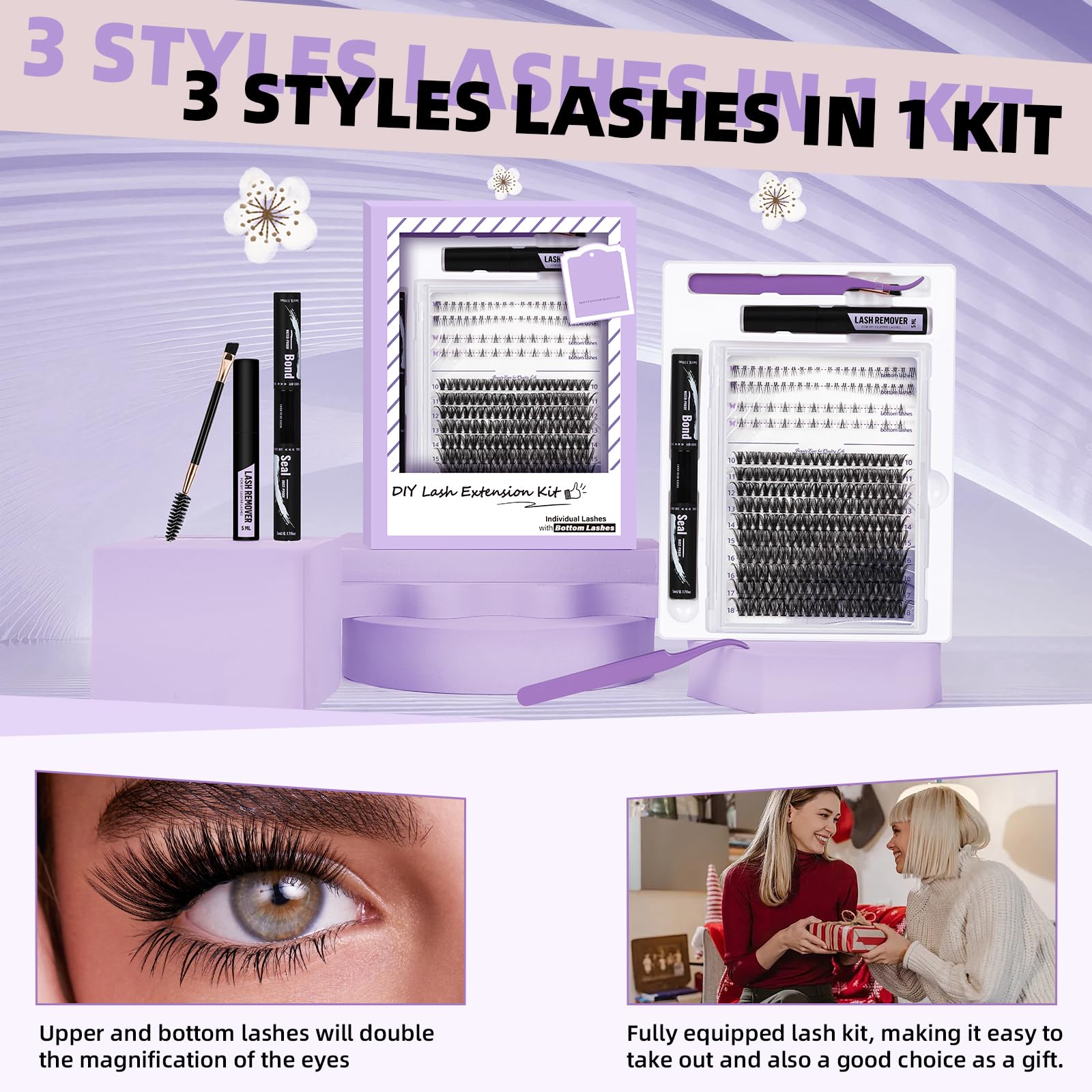 BandQaugen DIY lash kit gift ideal for friends who love home lash styling.