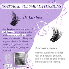 B&Qaugen natural-look lashes show 10-18mm options for versatile eye makeup.