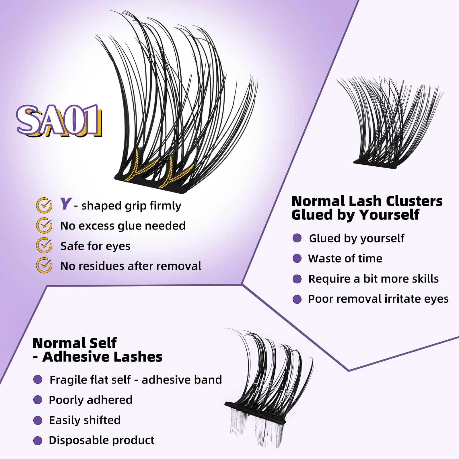 BandQaugen lash clusters reusable up to 4-5 uses with care