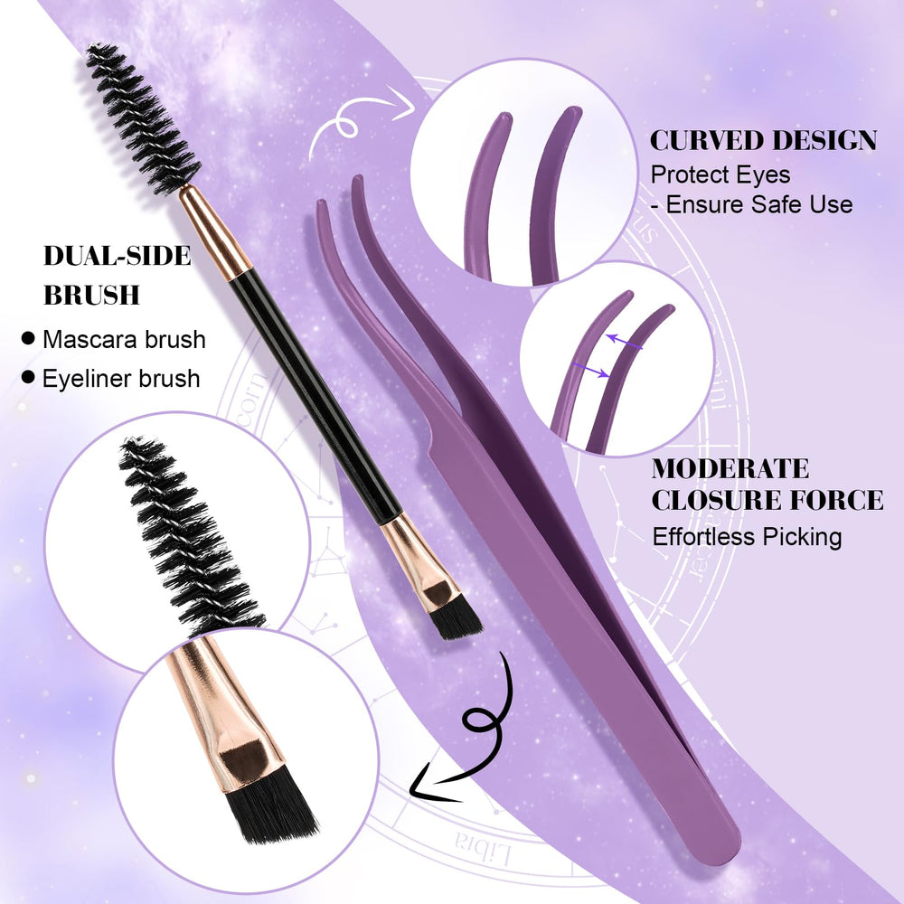 B&Qaugen lash tweezer for confident, beginner-friendly handling.