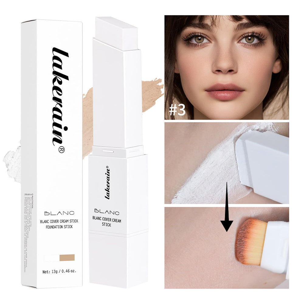 Bangfeng foundation-stick dual-ended design enables quick on-the-go touch-ups.