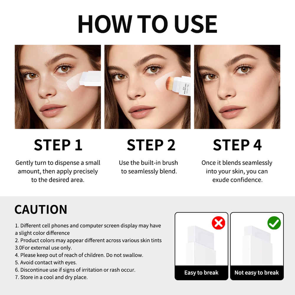 Bangfeng foundation stick suited for normal, dry, and combo skin