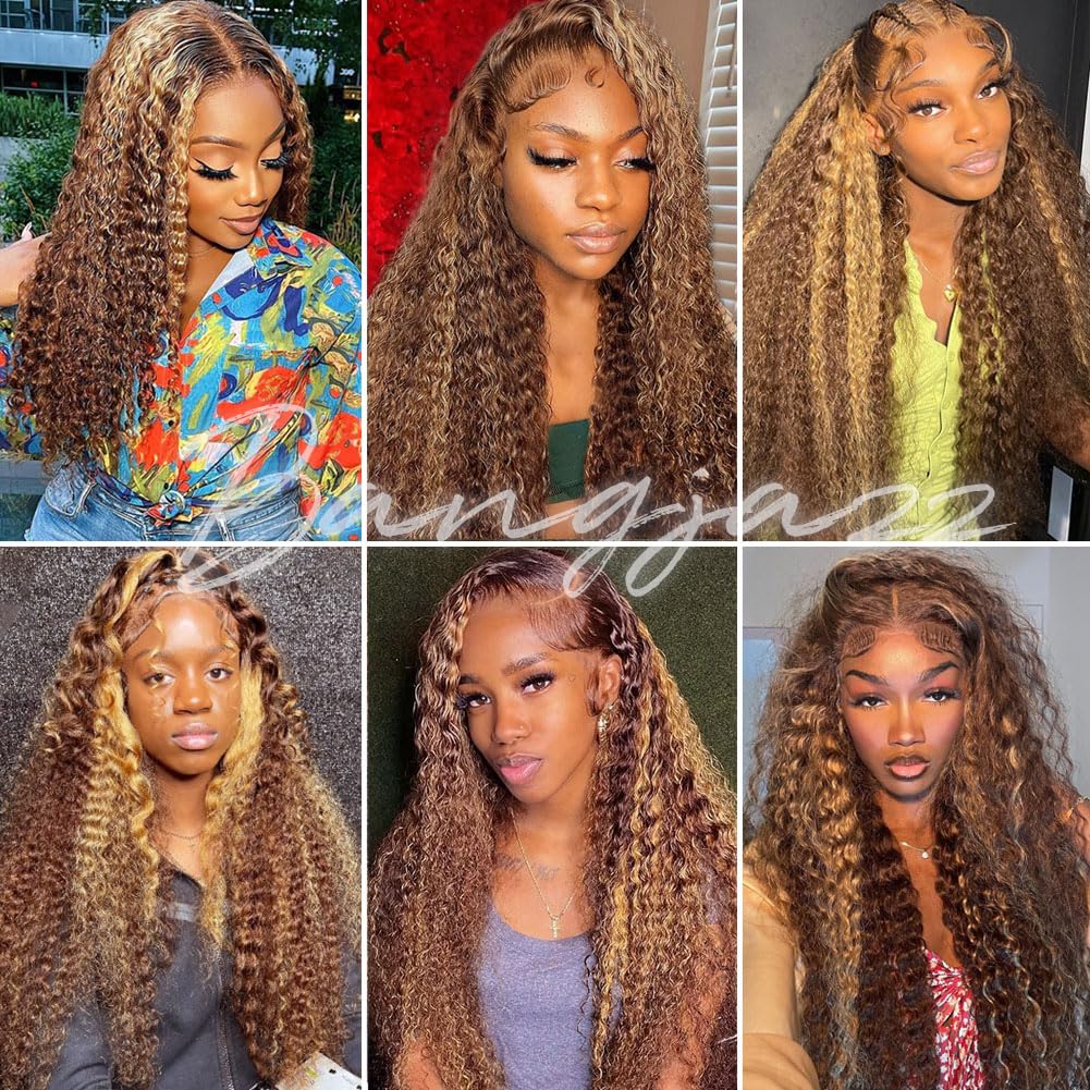 Bangjazz 180% density deep curly wig supports fullness for glamorous looks