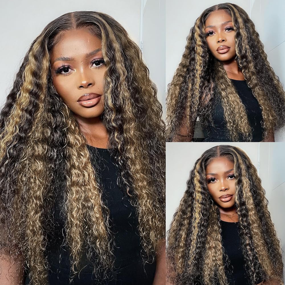 Bangjazz half-up, half-down styling with deep-wave texture offers daily versatility.