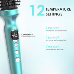 Bangmeng ionic ceramic barrel with negative ions to help reduce frizz.