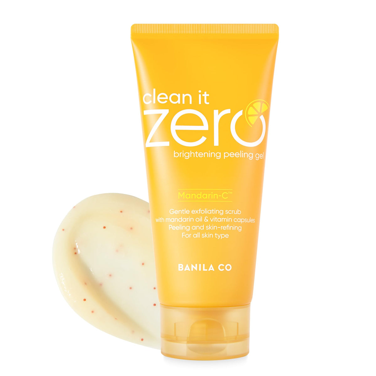 Banila Co Clean It Zero Brightening Peeling Gel bottle for smooth skin.