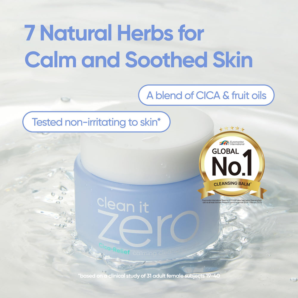 BANILA CO Clean It Zero balm texture melts to oil for heavy makeup removal.