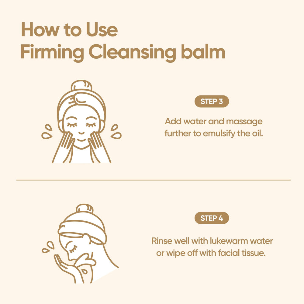 BANILA CO Clean it Zero Firming Cleansing Balm post-use glow and refreshed feel