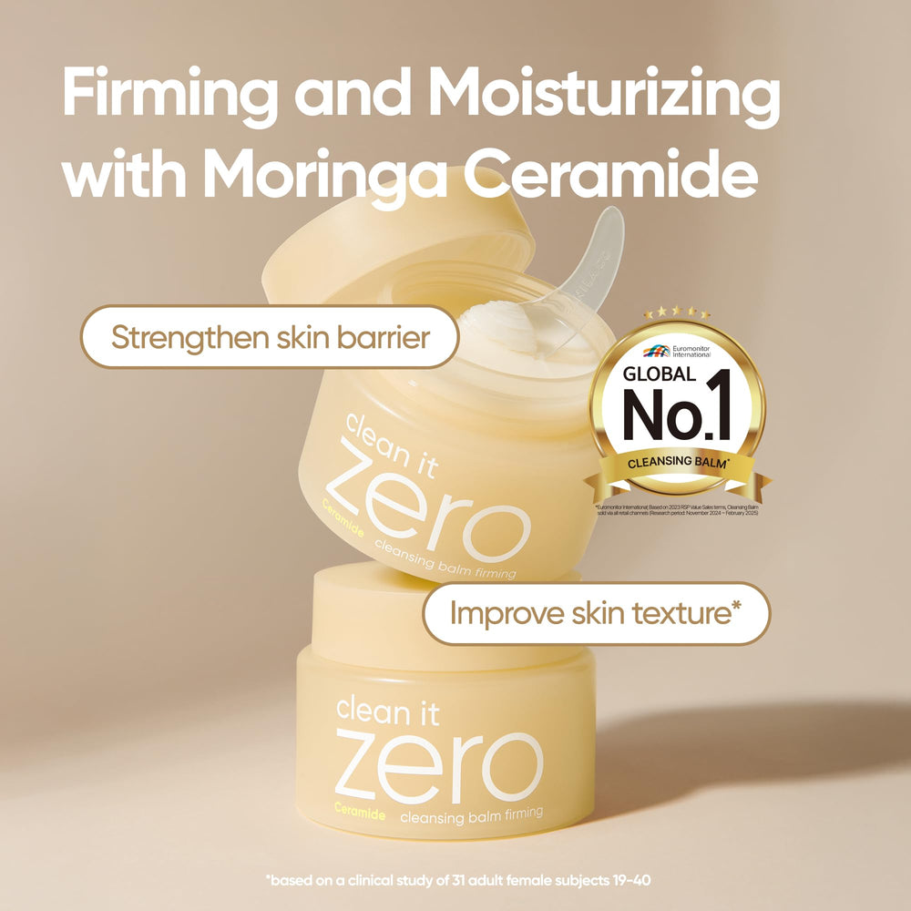 BANILA CO Clean it Zero Firming Cleansing Balm sherbet texture melts away makeup gently