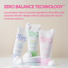 BANILA CO Clean It Zero Foam Cleanser ingredients highlight acerola and rooibos for balanced moisture.