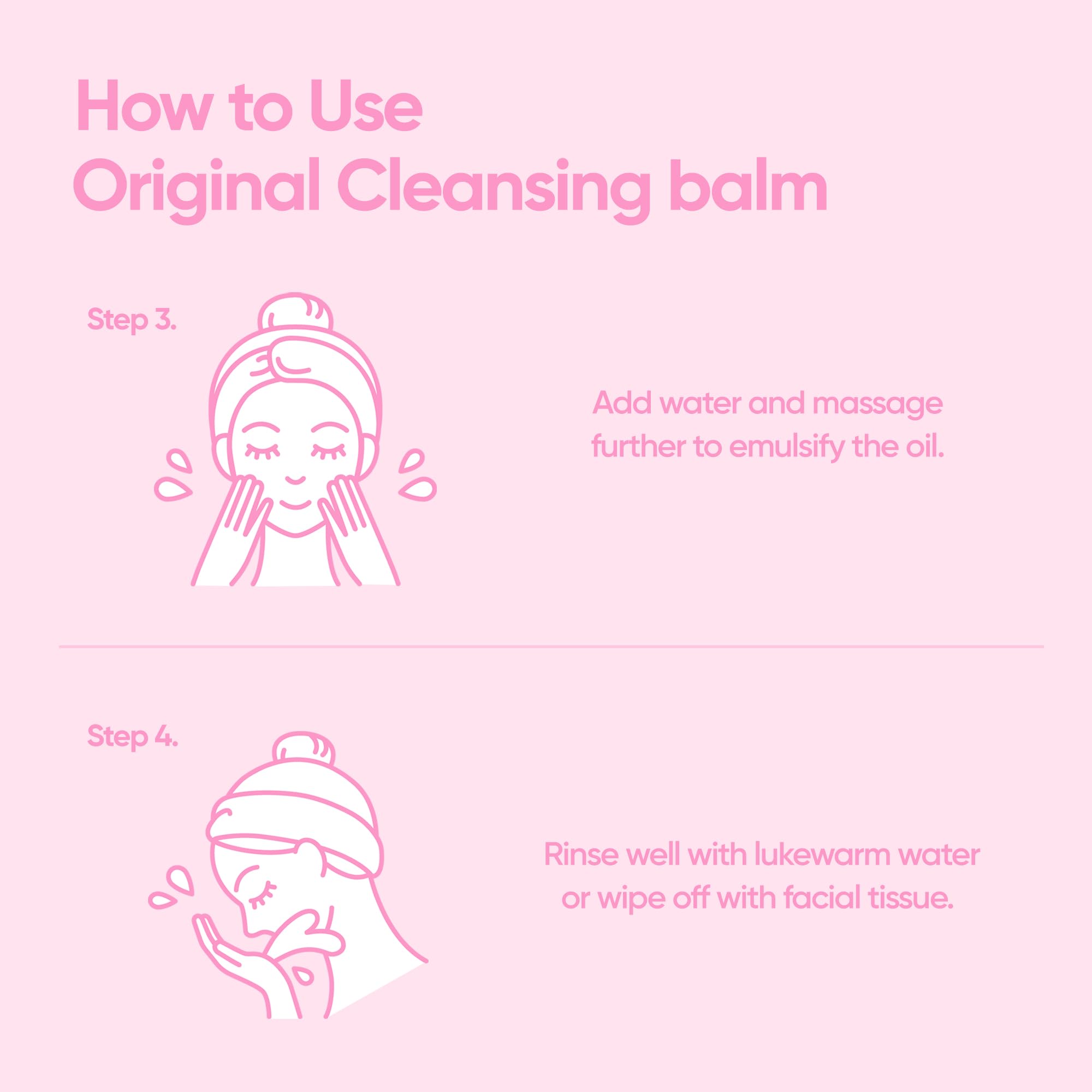 BANILA CO Clean It Zero Original 3-step routine visual promotes a thorough cleanse.