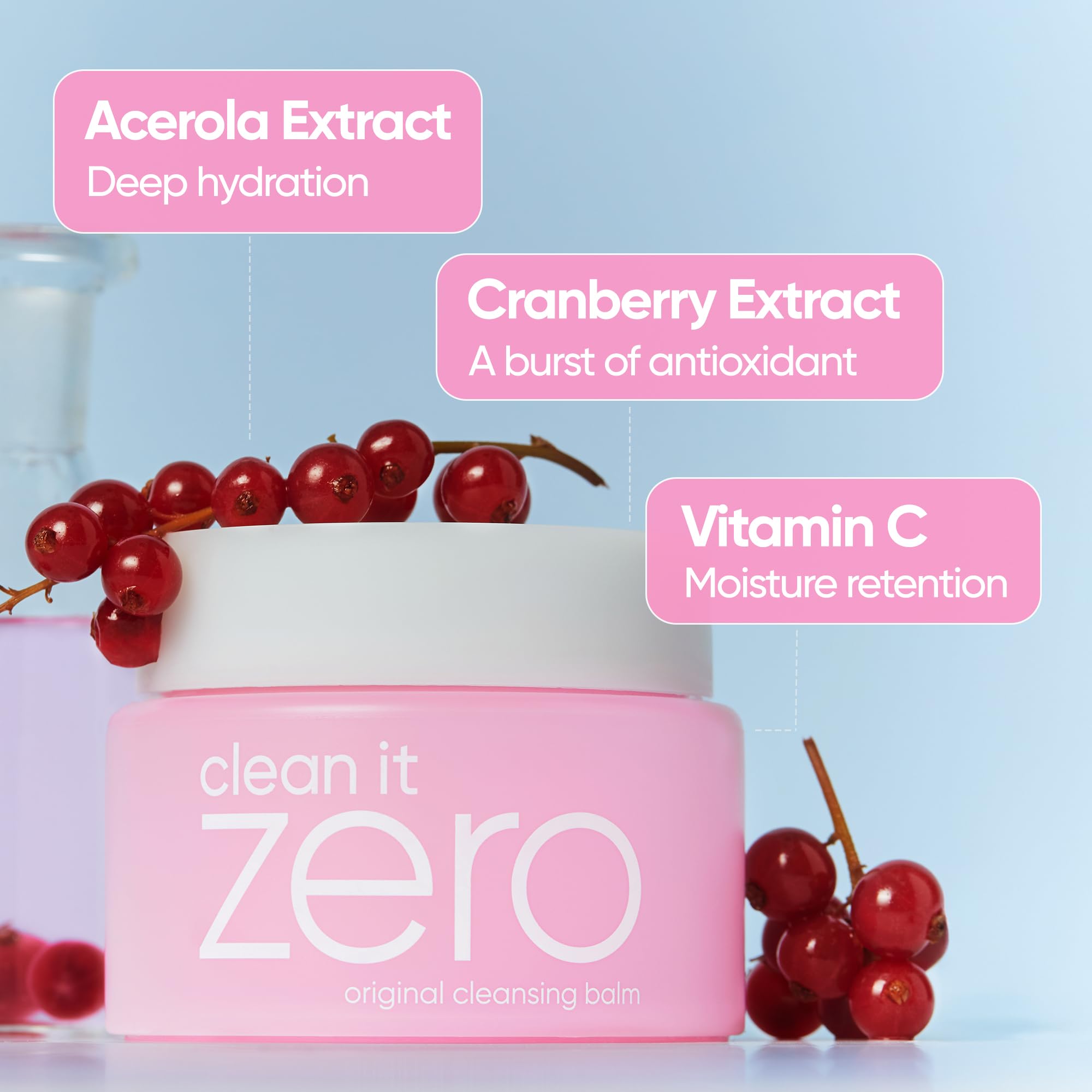 BANILA CO Clean it Zero applied on dry skin to melt makeup