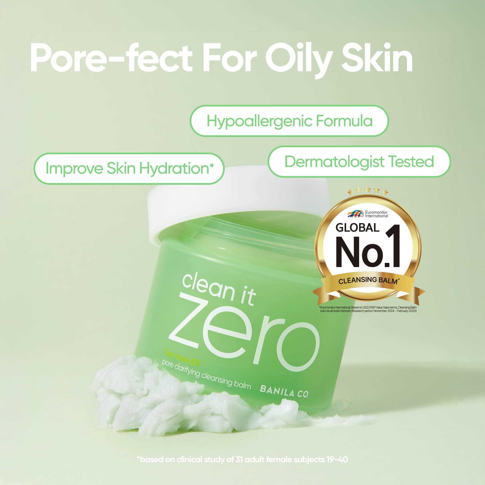 BANILA CO balm swirl emulsifies to remove makeup and impurities with gentle cleansing action.