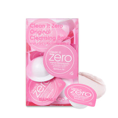 BANILA CO Clean It Zero travel kit mini pods for mess-free on-the-go cleansing.