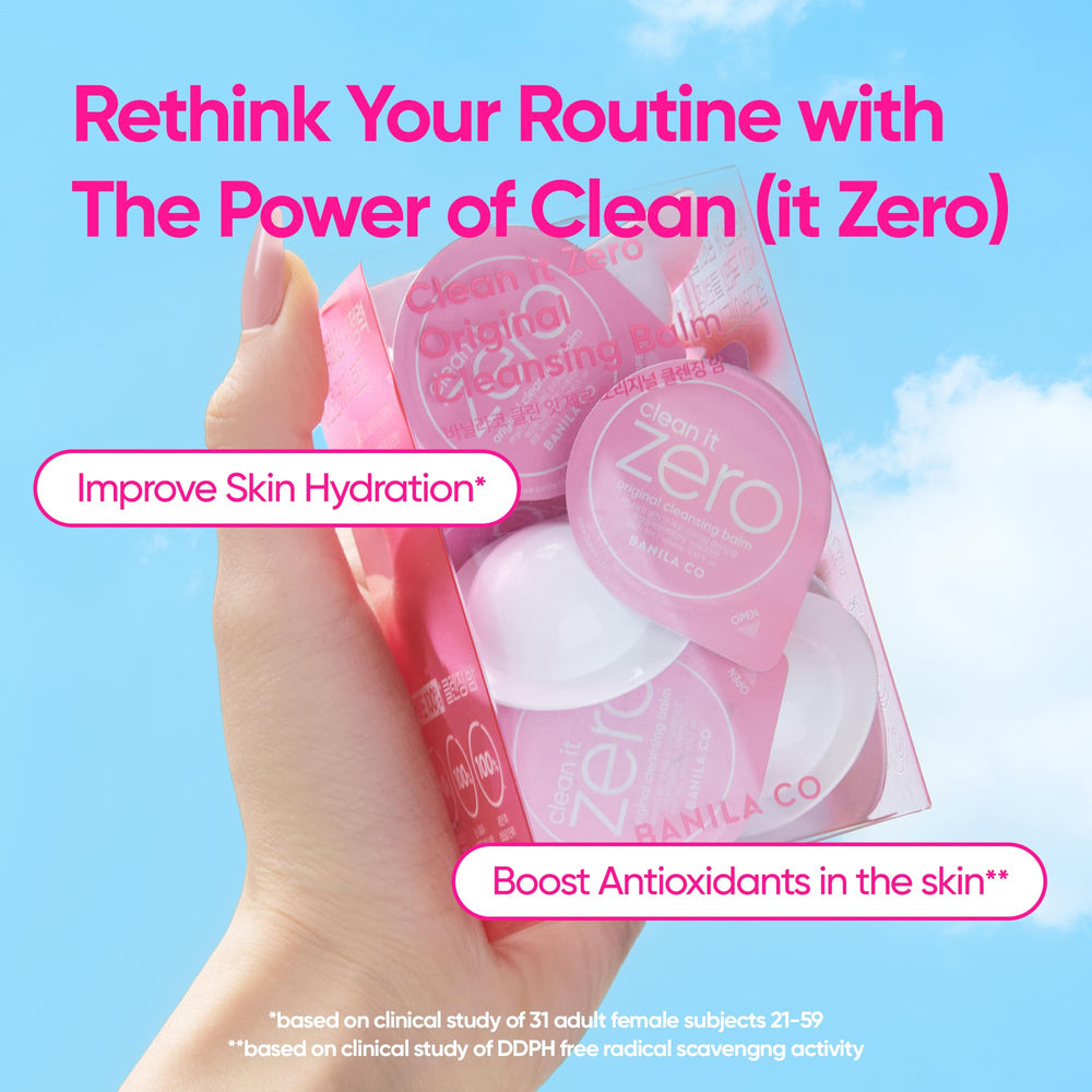 BANILA CO Clean It Zero 3ml pod closeup highlights convenient travel-sized cleansing.