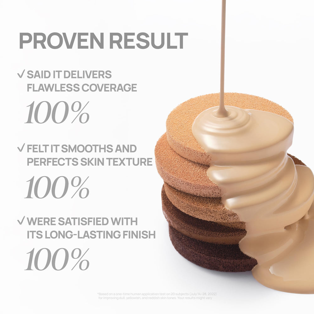 BANILA CO skin-like finish on clean skin with even tone