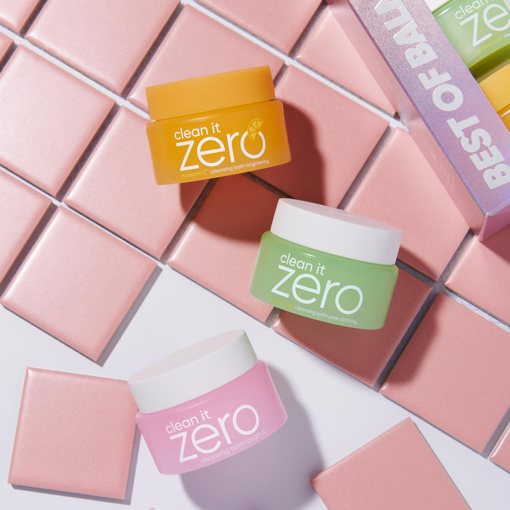 BANILA CO Travel-size Clean It Zero balm packaging ideal for on-the-go cleansing and gifting