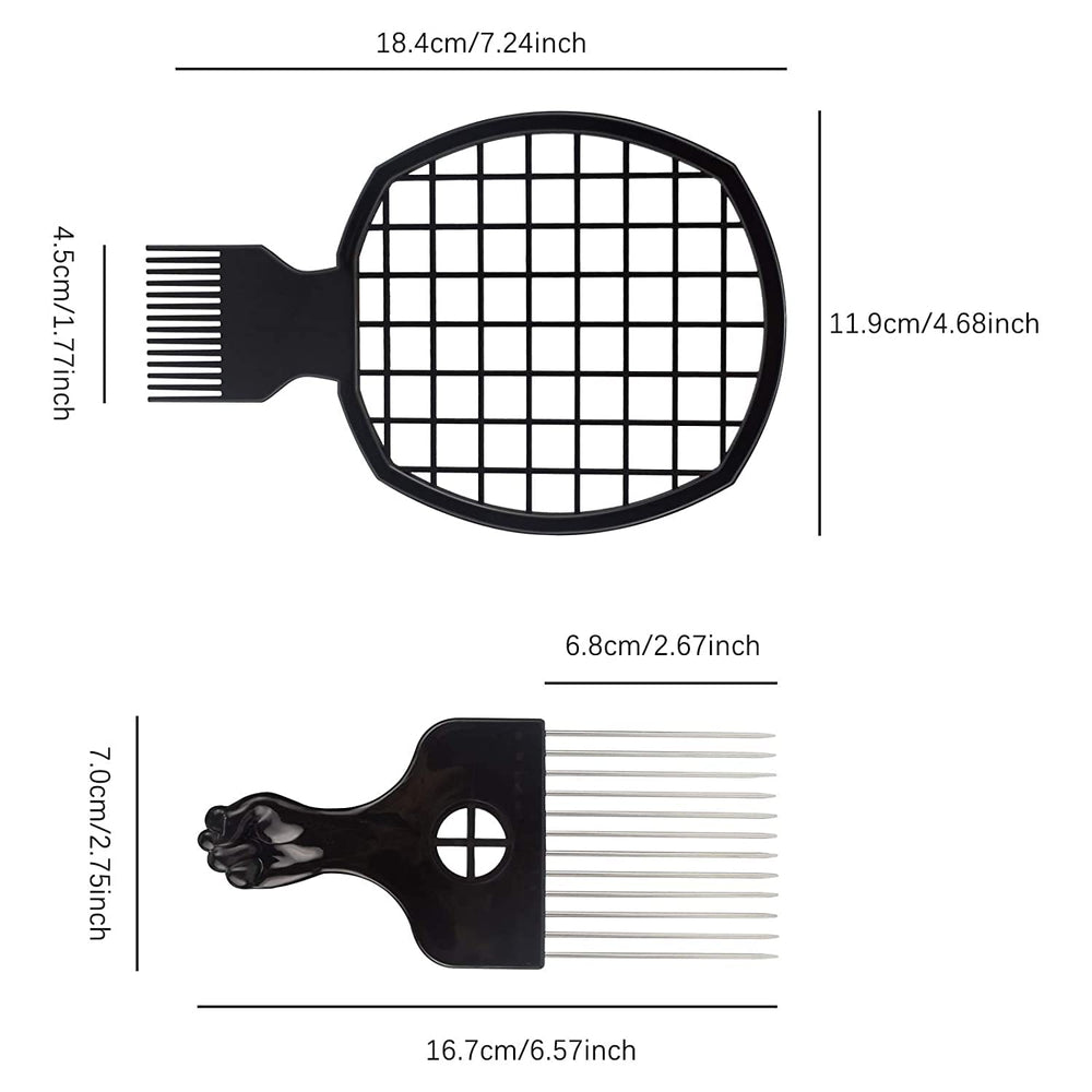 Banisyu curl sponge glove closeup shows flexible surface for comfortable curl shaping.