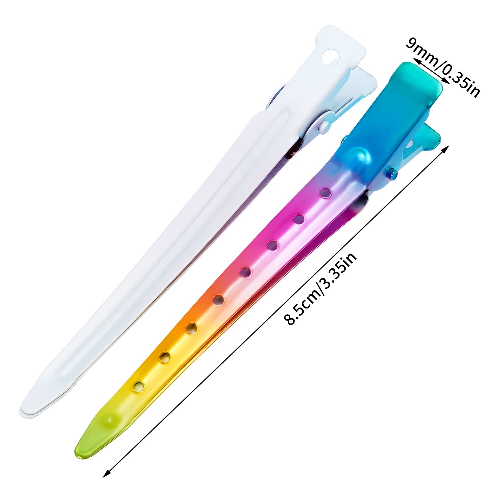 Bantoye alligator clip for hair styling demonstrates rustproof metal for long-lasting use