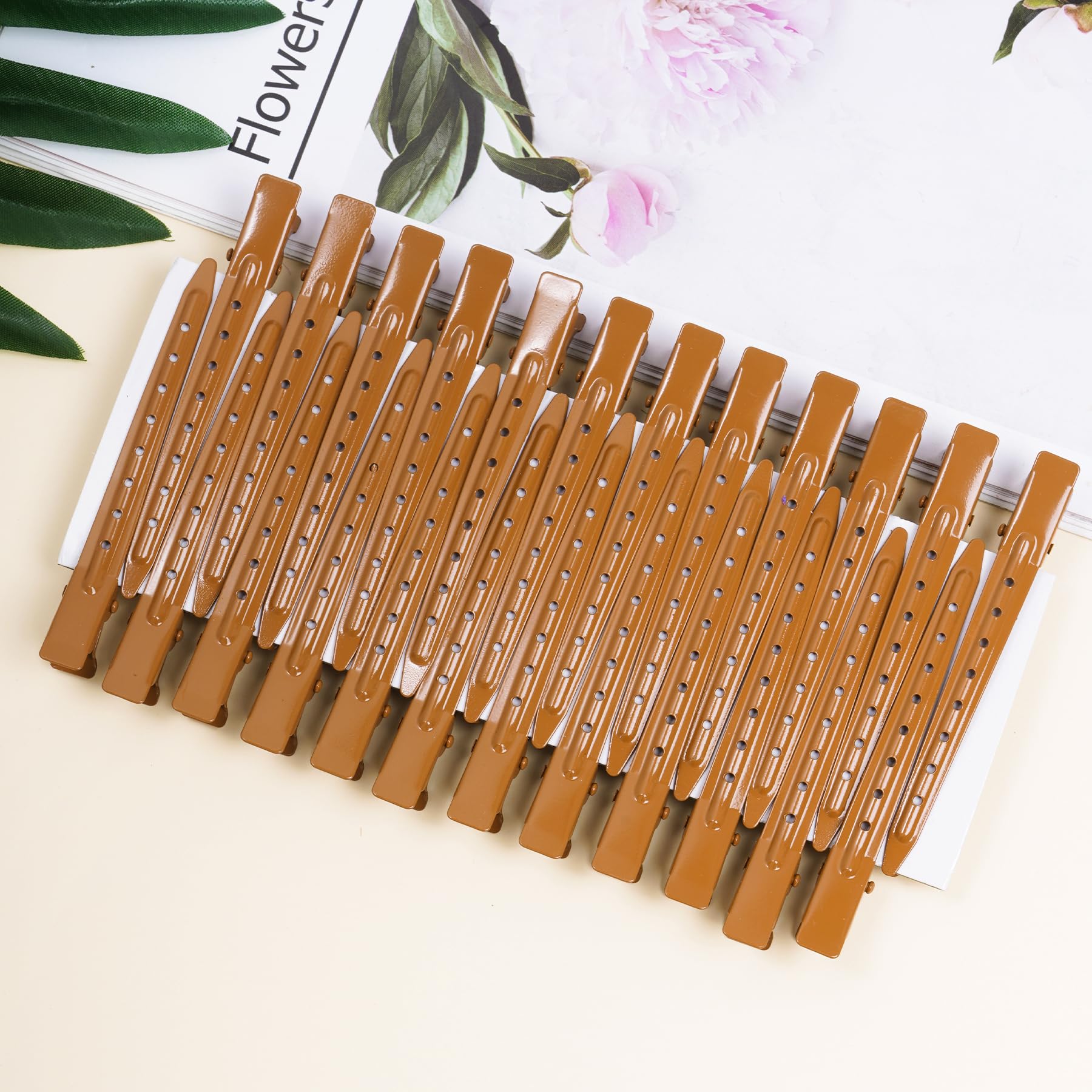 Bantoye hair coloring clip metal for sectioning during coloring.