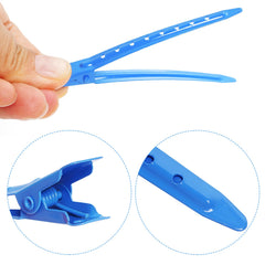 Bantoye metal alligator clip close-up for secure hair sectioning during styling.