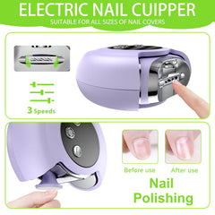 Baopilong Nail Clipper rotates 360 degrees for versatile grip and comfort.