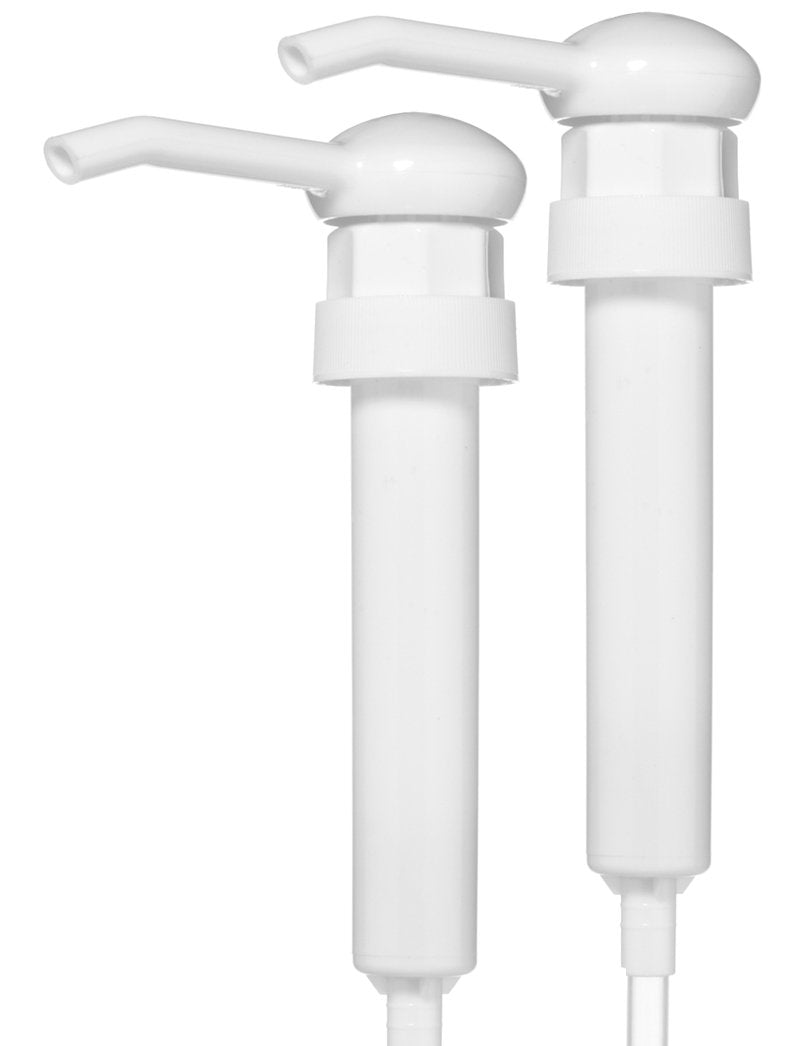 Bar5F 1-gallon pump dispenser cap closeup showing secure fit for bulk containers.
