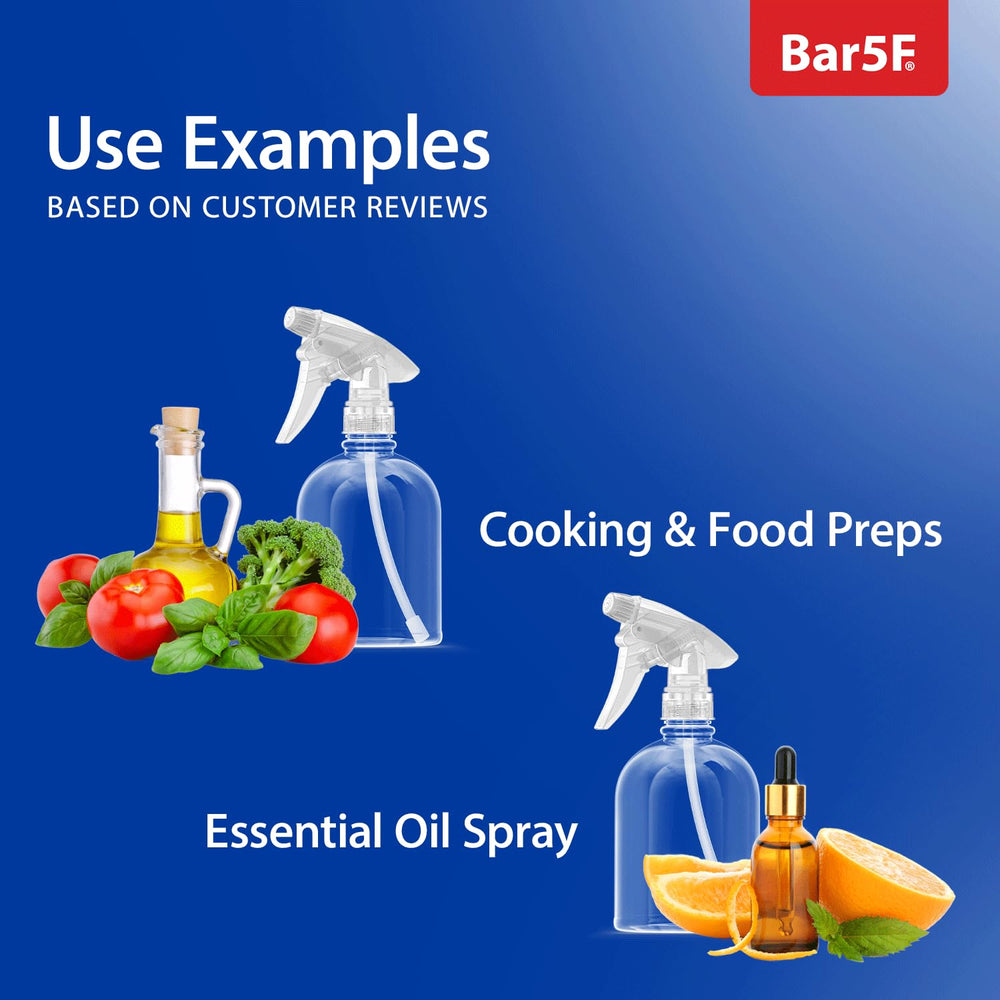 Bar5F adjustable nozzle switches between fine mist and direct stream.