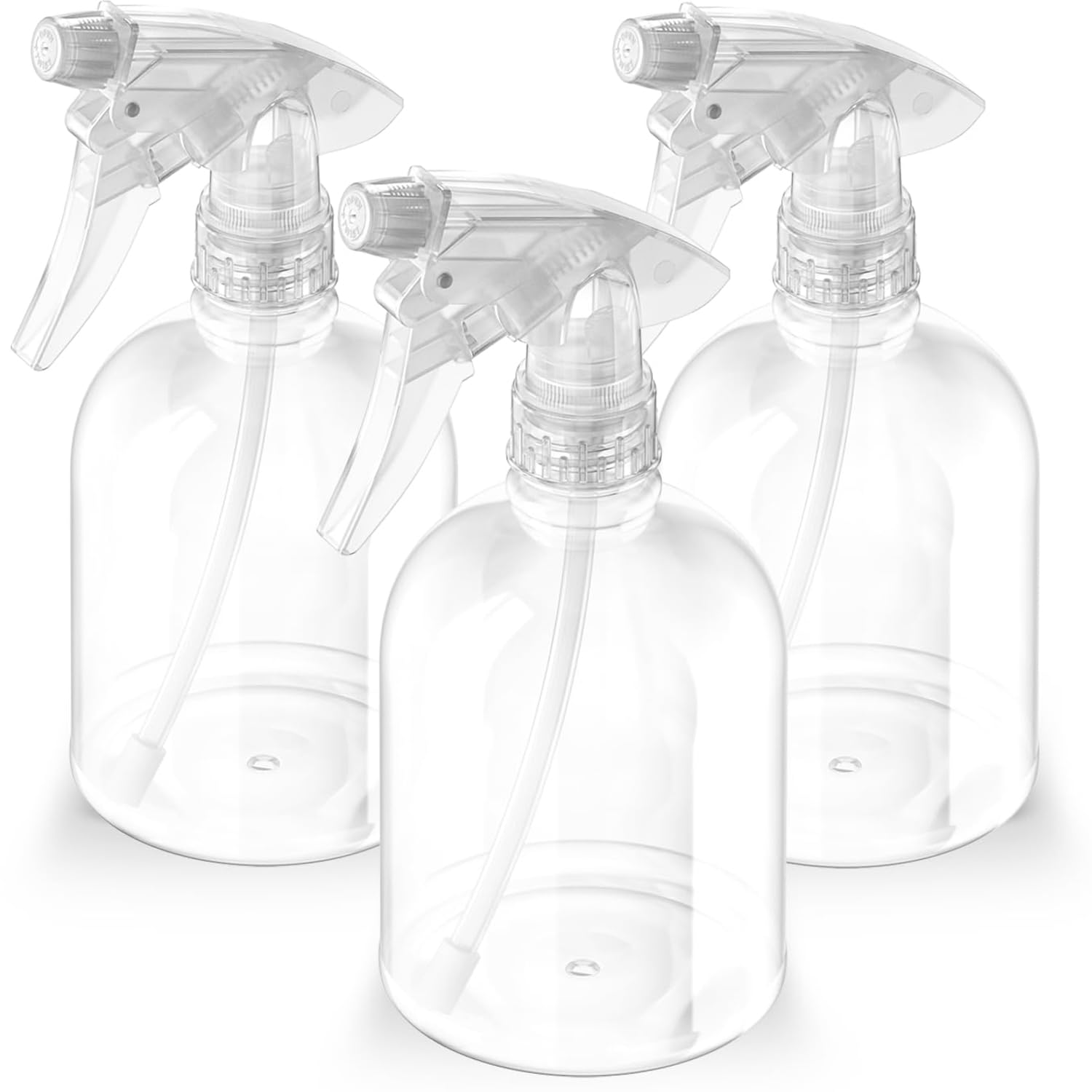 Bar5F empty clear spray bottle with adjustable head for precise application.