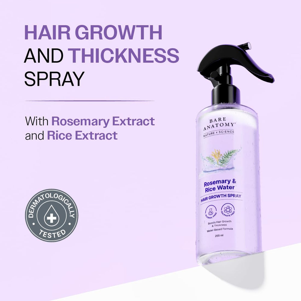 Bare Anatomy spray nozzle close-up demonstrating easy mist application