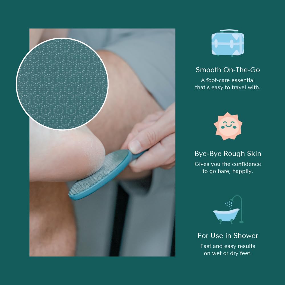 Bare August callus remover tool buffs away hardened skin for smoother soles