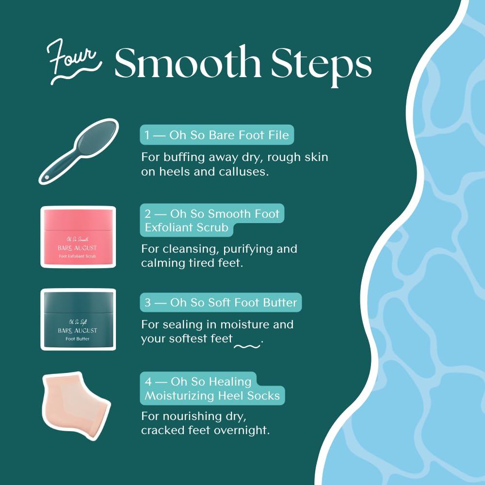 Bare August pedicure foot buffer promotes salon-like results at home