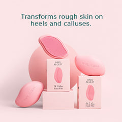 Bare August pedicure foot buffer delivering salon-like care at home.