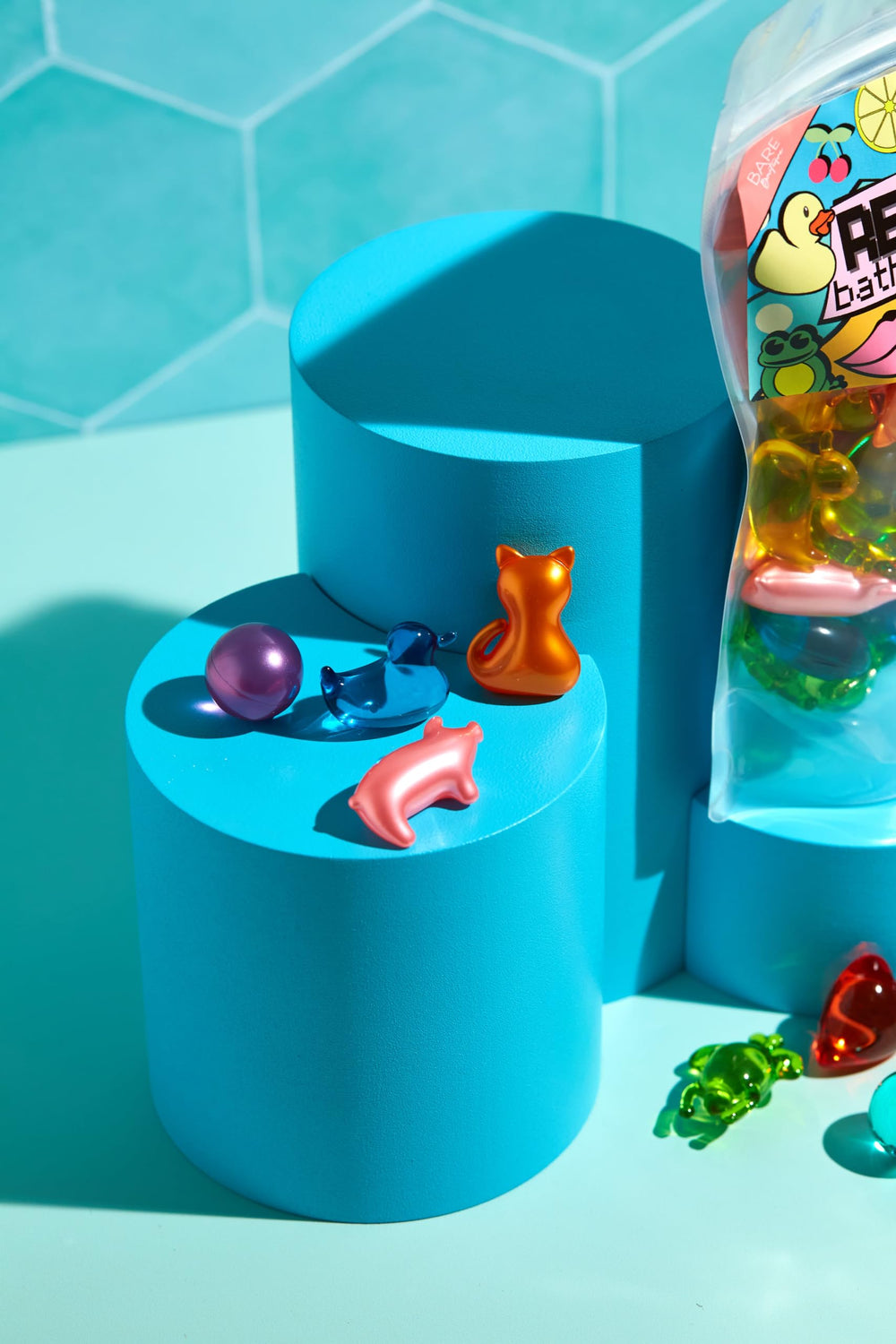 Bare Boutique retro bath beads gift-ready packaging for a thoughtful self-care gift