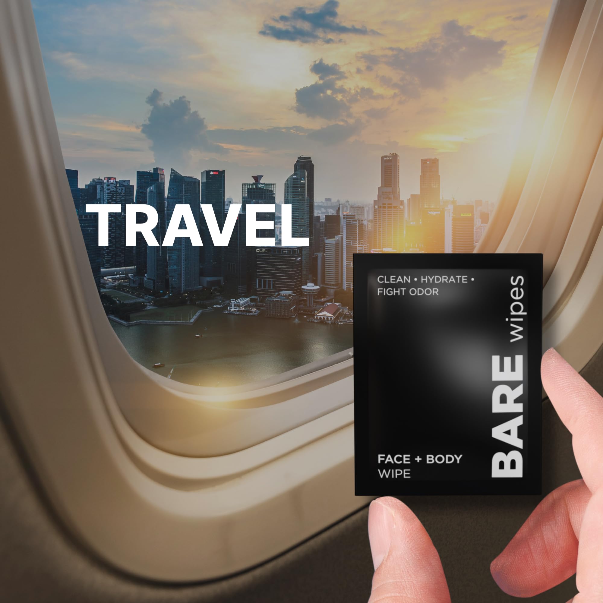Bare Wipes gym-travel-friendly pack is a practical daily reset option