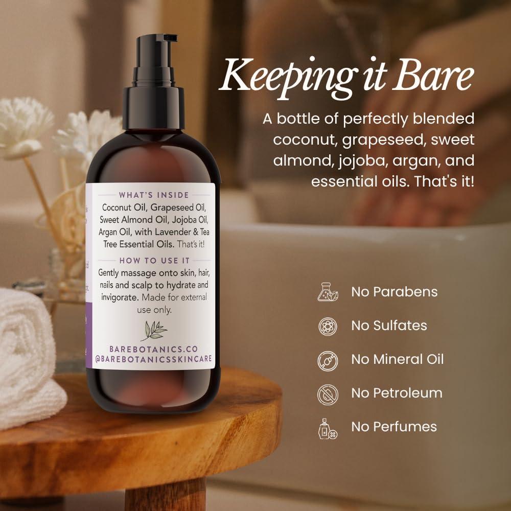 BARE BOTANICS hand-poured in Wisconsin production detail.