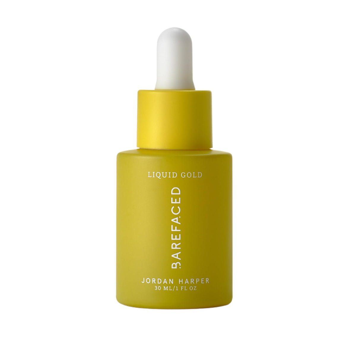 Barefaced Liquid Gold serum bottle—premium anti-aging skincare.