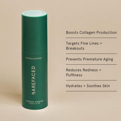Barefaced Overachiever bakuchiol-hero formula shown as a pregnancy-safe retinol alternative.