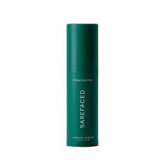 Barefaced Overachiever bottle with pump for easy daily application and mess-free use.