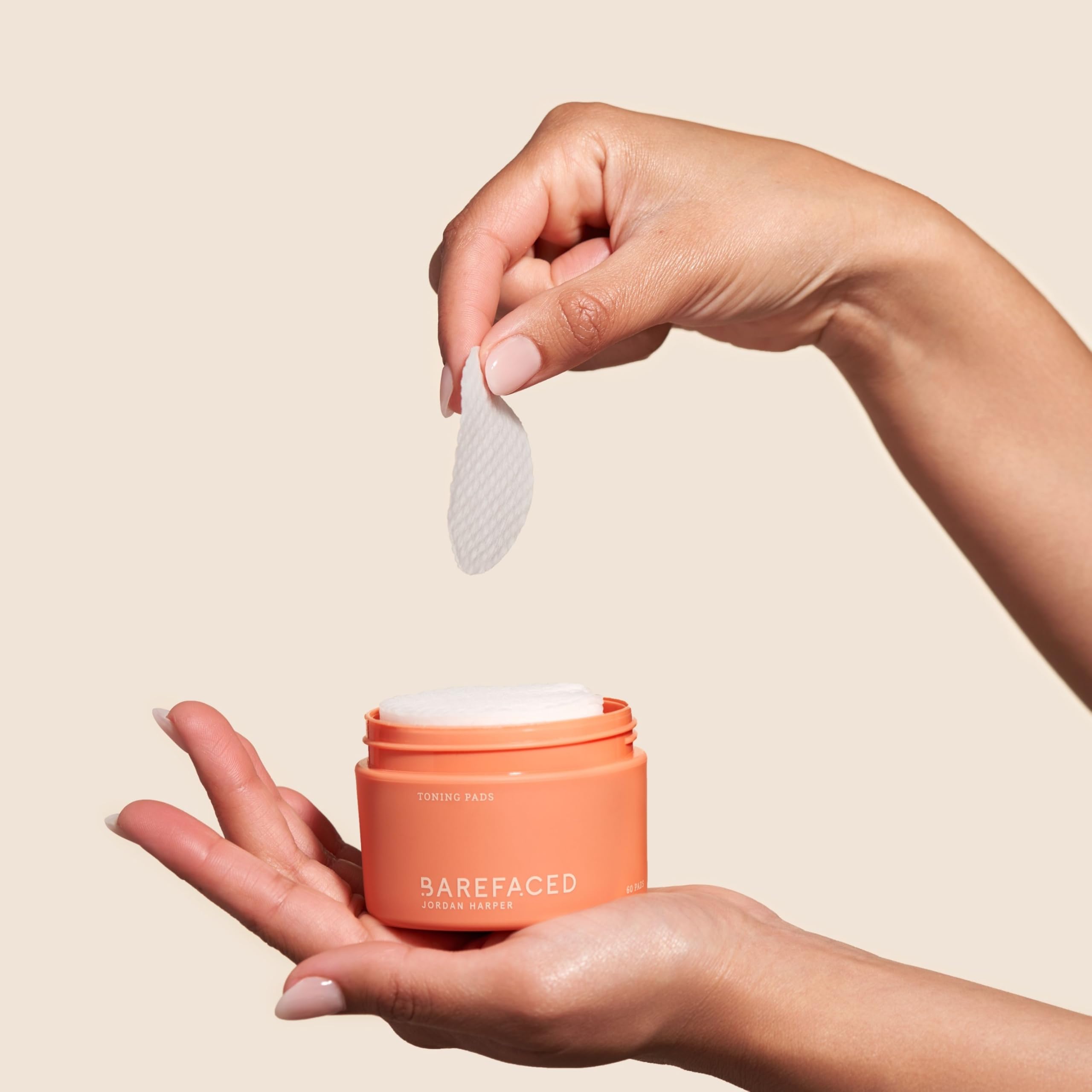 Barefaced Toning Pads hydration-sheen image suggests calmer redness