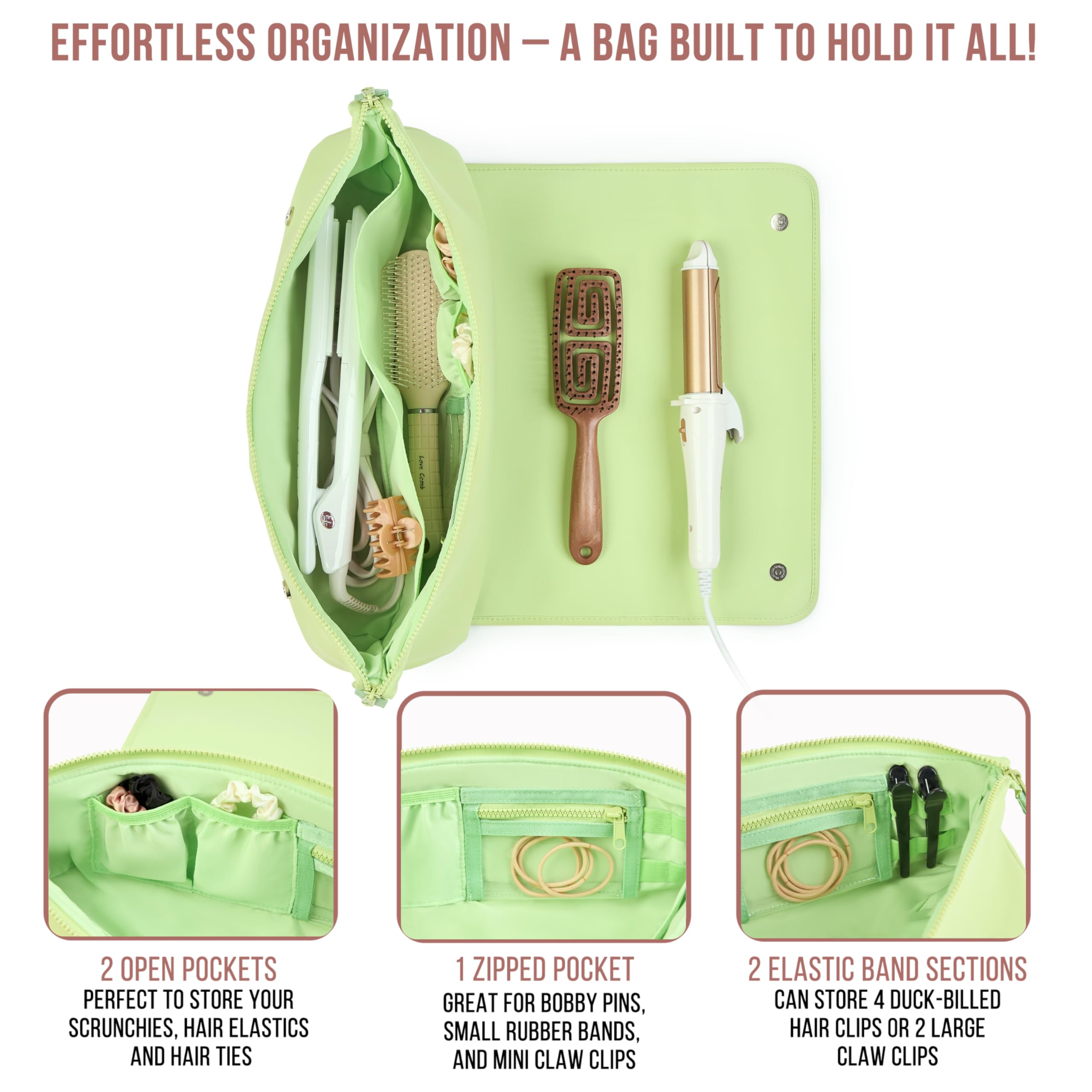 Barefoot Caribou 2-in-1 design combining storage and heat-safe surface
