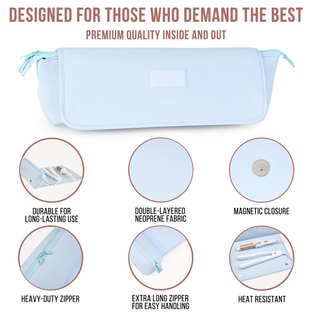 BAREFOOT CARIBOU interior pockets organized for quick access to essentials