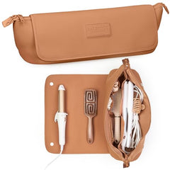 BAREFOOT CARIBOU travel bag open compartments for quick tool access and organization.