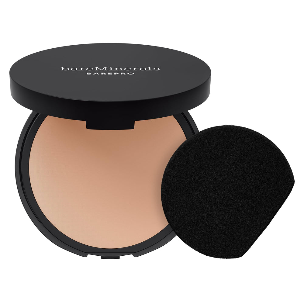 bareminerals barepro-24hr-matte-powder-compact shows talc-free full coverage