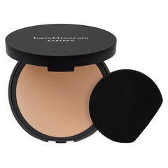 Bareminerals Barepro 24HR powder compact shows a matte finish with oil control.