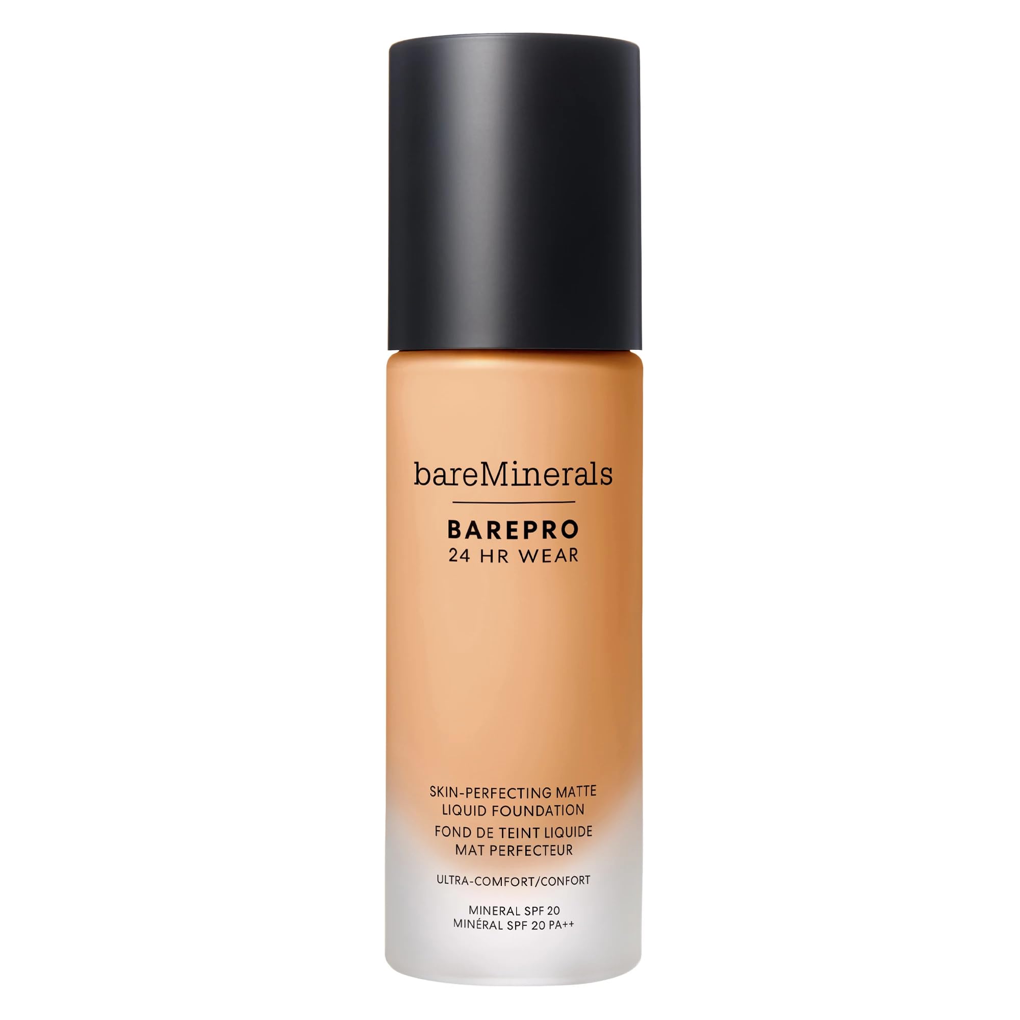 bareminerals Barepro 24HR Wear foundation bottle with pump for easy, mess-free application
