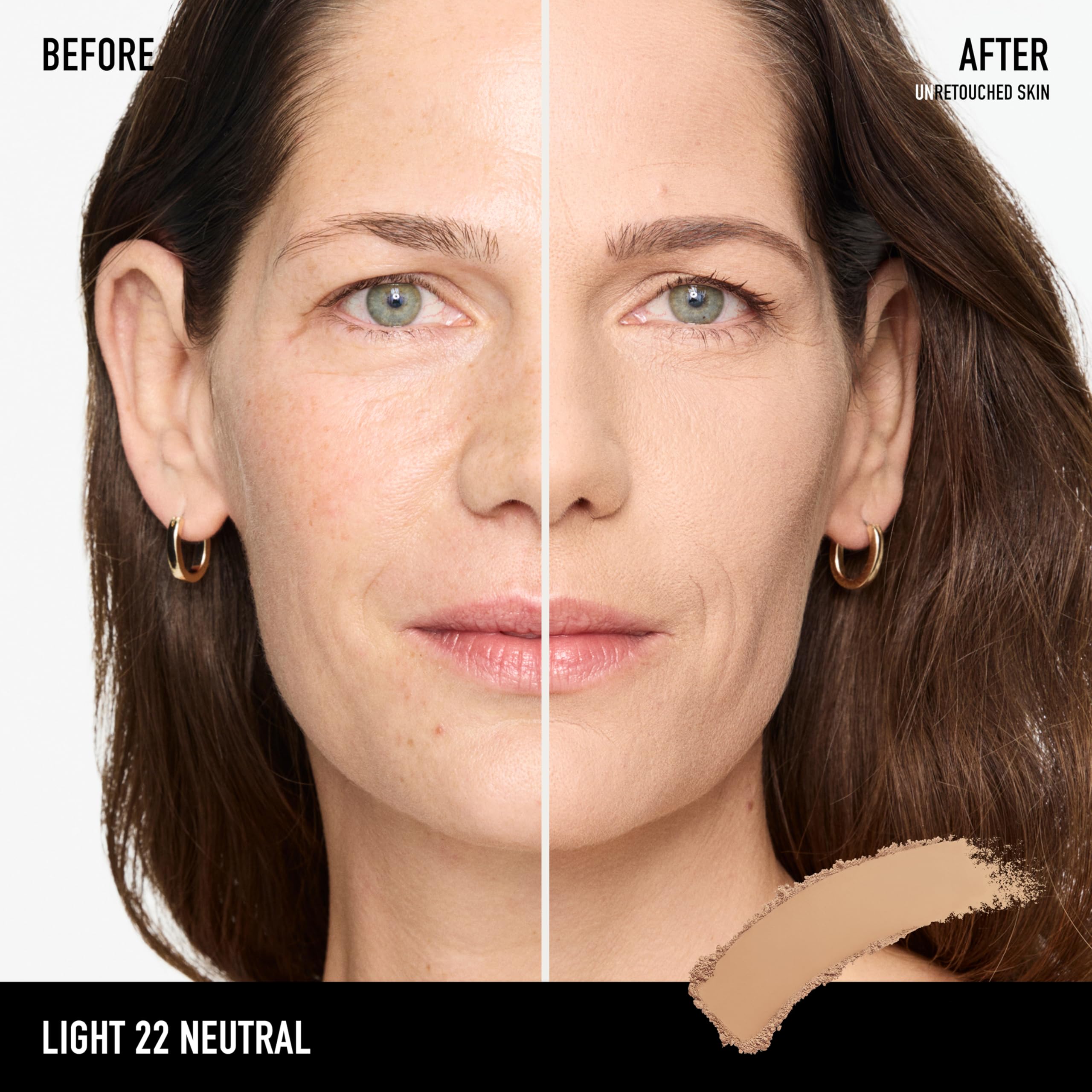 bareminerals barepro compact open sponge image illustrating on-the-go coverage.
